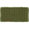 Plain adult headband knitted with 80% recycled plastic thread and line