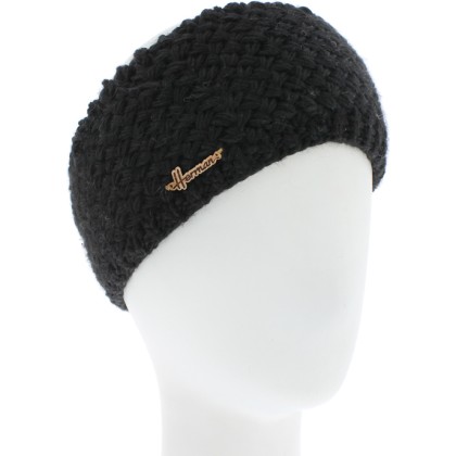 bandeau hiver herman en maille et doublure en plush