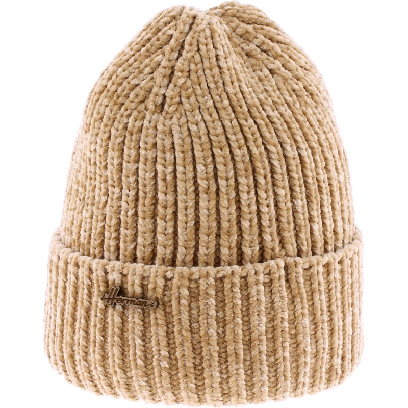 Very soft beanie with turn-up