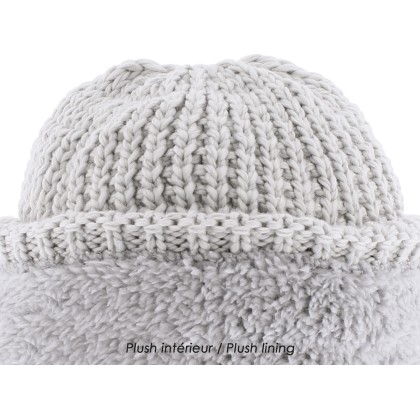 bonnet enfant doublure en plush doux