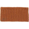 Plain adult headband knitted with 80% recycled plastic thread and line