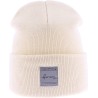 bonnet droit coloris creme ecru