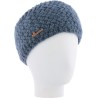 bandeau hiver herman en maille et doublure en plush denim