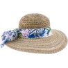 chapeau femme été avec foulard